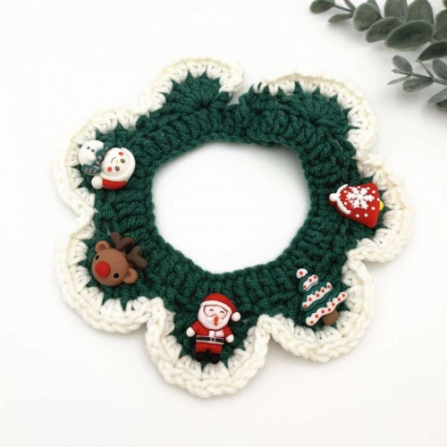 Pet Christmas Scarf (Button)