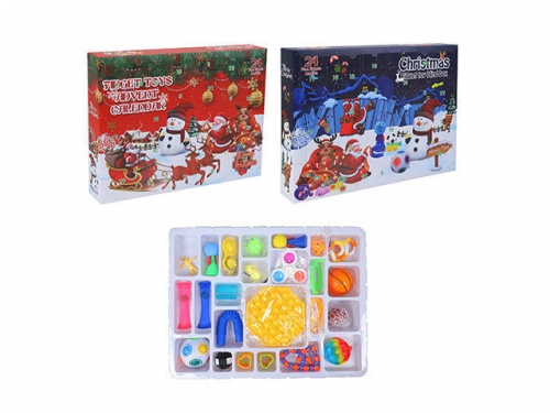 Christmas decompression blind box set 24pcs